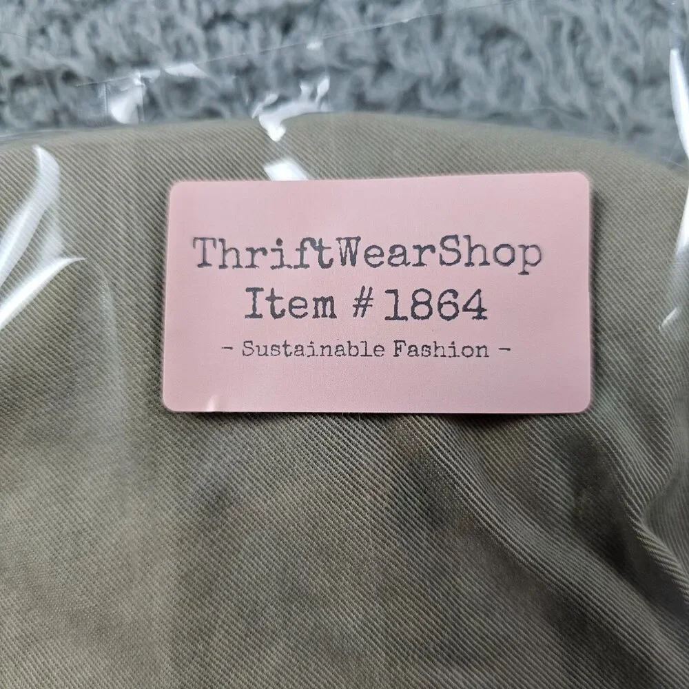 Polo Ralph Lauren Chino Pants Men 34x29 Khaki Classic Straight Flat Front Preppy